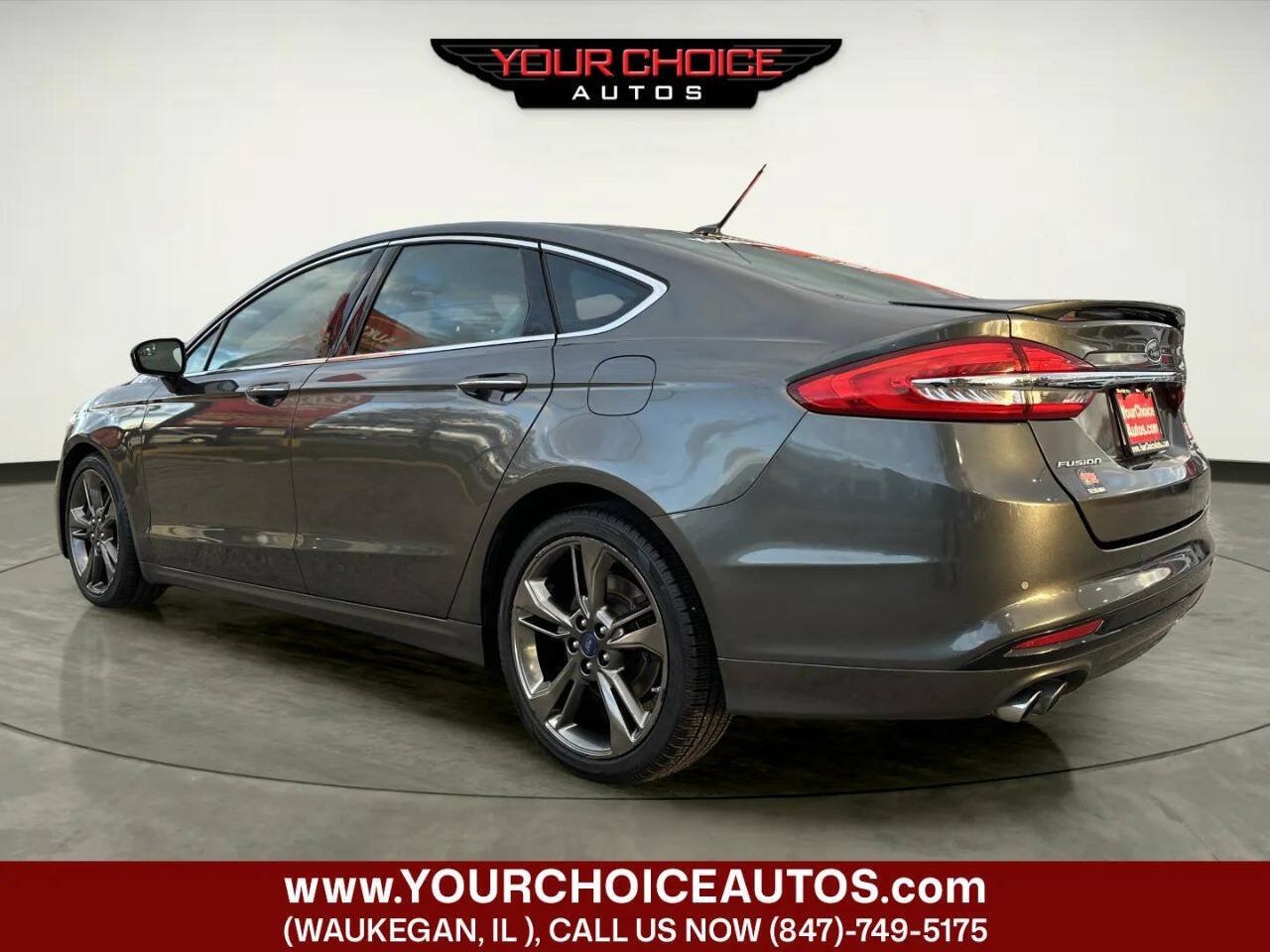 Used 2017 Ford Fusion Sport w/ Equipment Group 401A AWD/4WD image 3