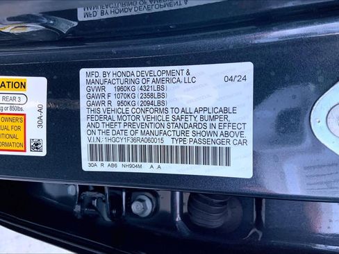 Used 2024 Honda Accord EX image 32