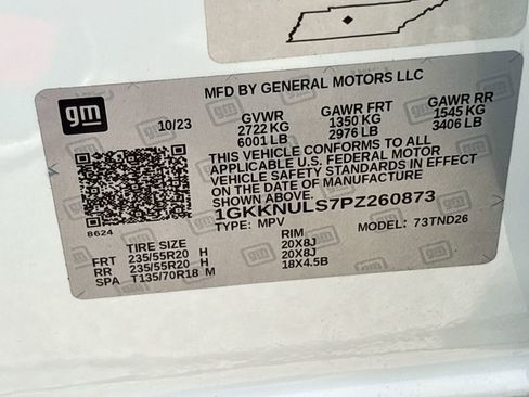 Used 2023 GMC Acadia SLT w/ Elevation Edition AWD/4WD image 32