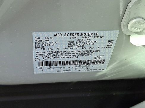 New 2026 Ford Explorer Active w/ Active Comfort Package image 12