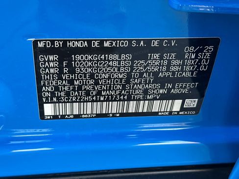 Certified 2026 Honda HR-V Sport image 33