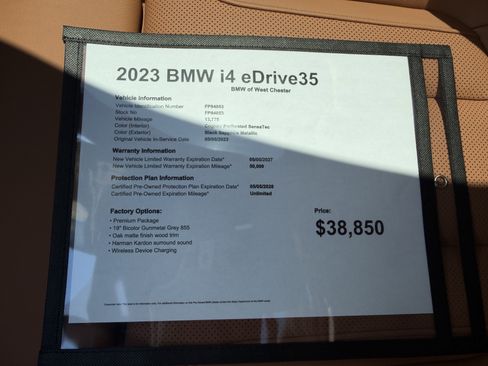 Certified 2023 BMW i4 eDrive35 RWD image 19