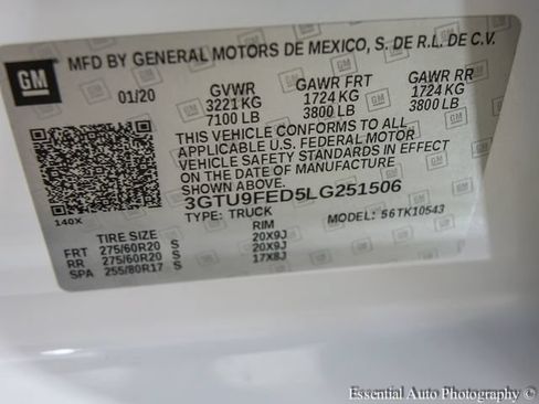 Certified 2020 GMC Sierra 1500 Denali w/ LPO, GMC Protection Package AWD/4WD image 28