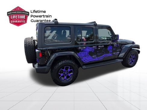 Used 2021 Jeep Wrangler Unlimited Sahara w/ Uconnect 4C Nav & Sound Group AWD/4WD image 7