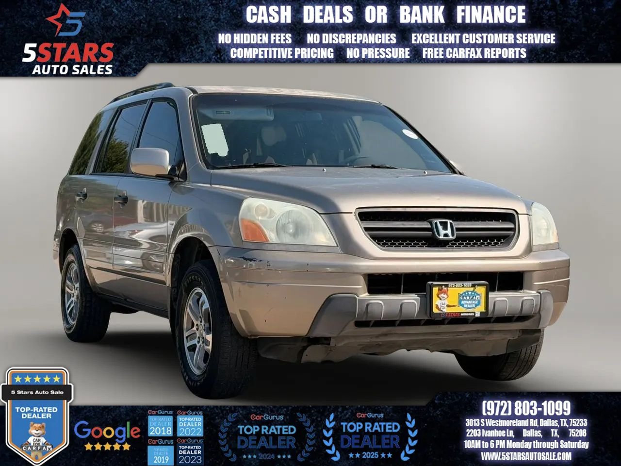 Used 2005 Honda Pilot EX image 1
