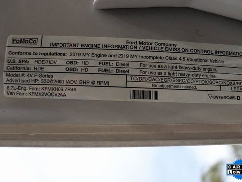 Used 2019 Ford F550 4x4 Crew Cab Super Duty image 16
