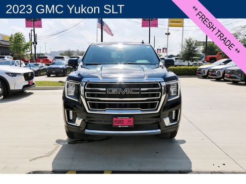 Used 2023 GMC Yukon SLT w/ SLT Luxury Package RWD image 2