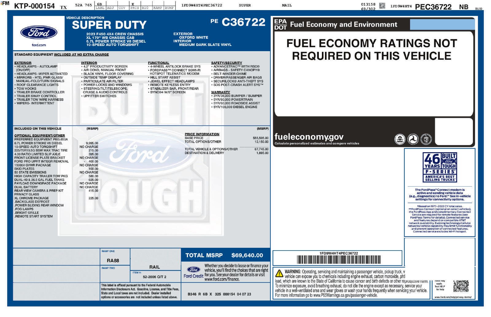 Certified 2023 Ford F450 XL AWD/4WD image 13