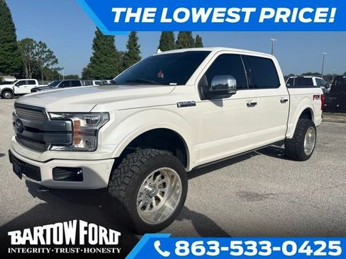 Used 2019 Ford F150 Platinum w/ Equipment Group 701A Luxury AWD/4WD image 1