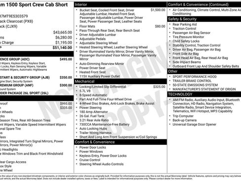Used 2014 RAM 1500 Sport w/ Convenience Group image 8