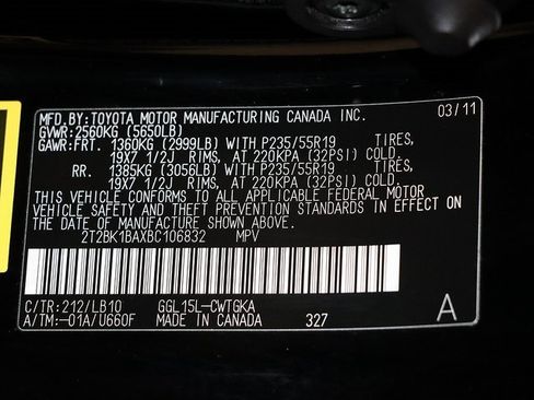 Used 2011 Lexus RX 350 350 image 38