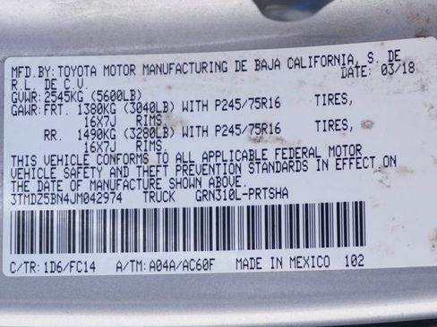 Used 2018 Toyota Tacoma SR5 image 46