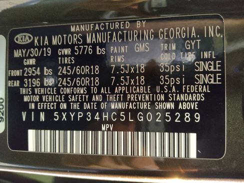 Used 2020 Kia Telluride EX FWD image 33