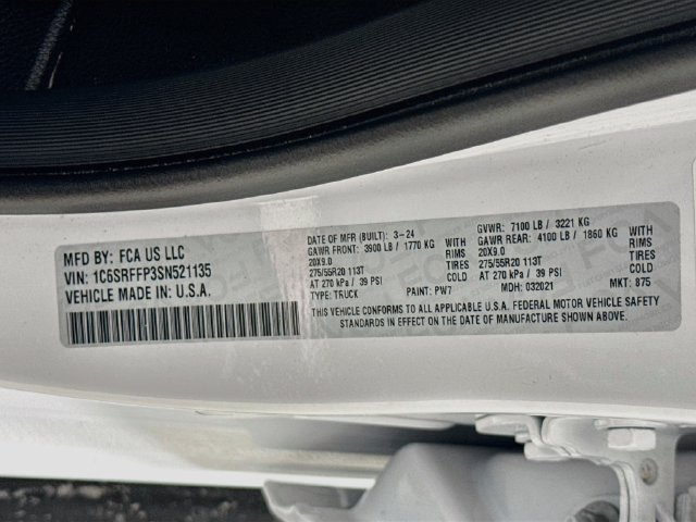 Used 2025 RAM 1500 Big Horn AWD/4WD image 27