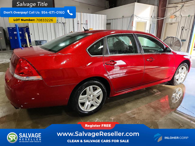Used 2014 Chevrolet Impala LT w/ LT Sunroof Package FWD image 4