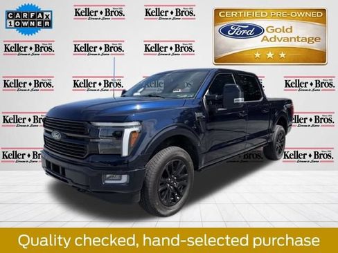 Certified 2025 Ford F150 Platinum w/ Equipment Group 702A High AWD/4WD image 4