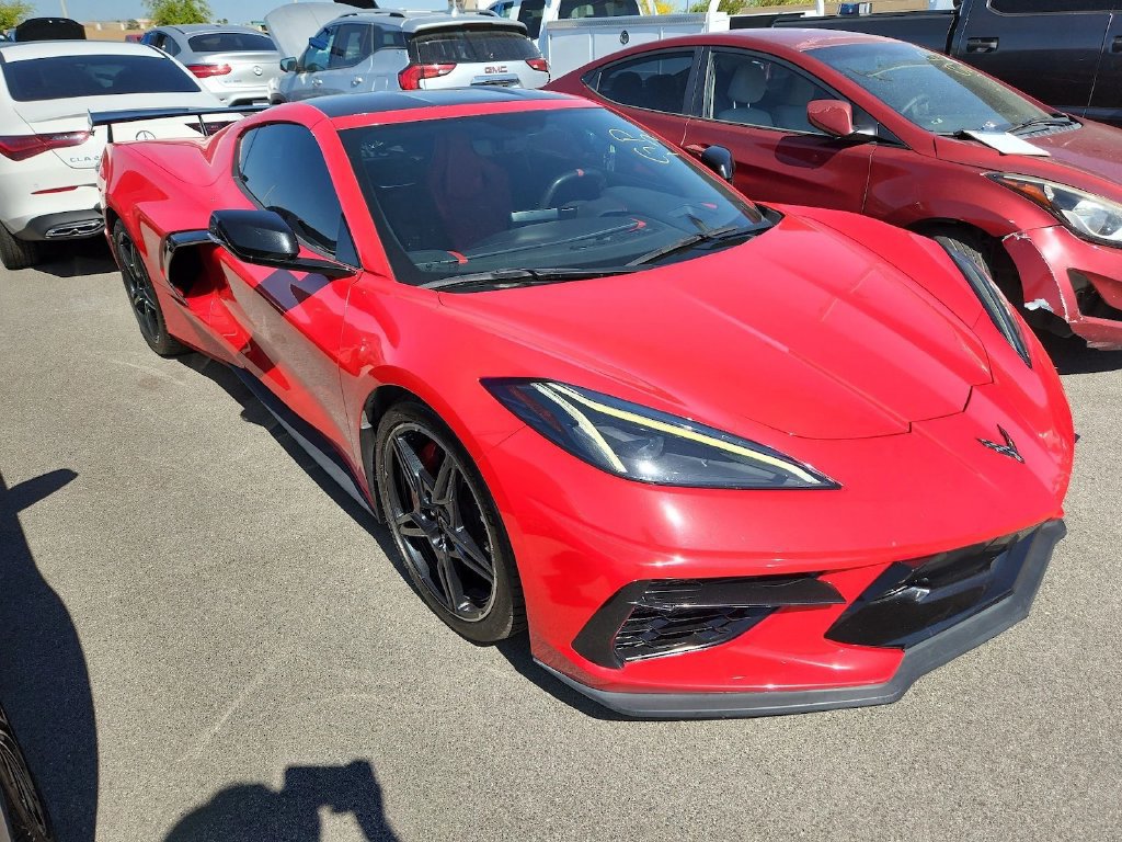 Used 2021 Chevrolet Corvette Stingray Preferred Cpe w/ Z51 Performance Package RWD image 1