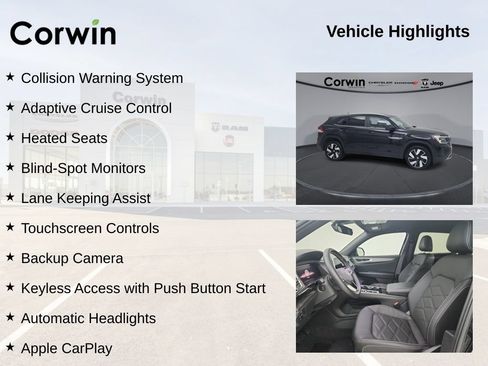 Used 2026 Volkswagen Atlas Cross Sport SE AWD/4WD image 11