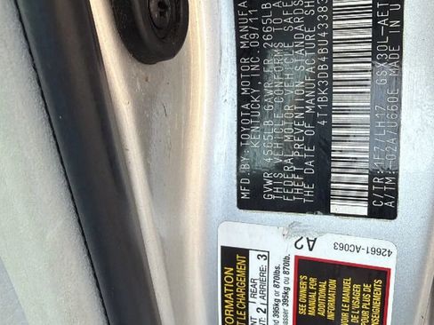 Used 2011 Toyota Avalon FWD image 13