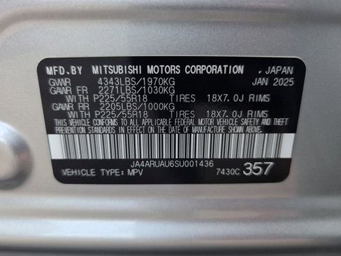 Used 2025 Mitsubishi Outlander Sport SE AWD/4WD image 35