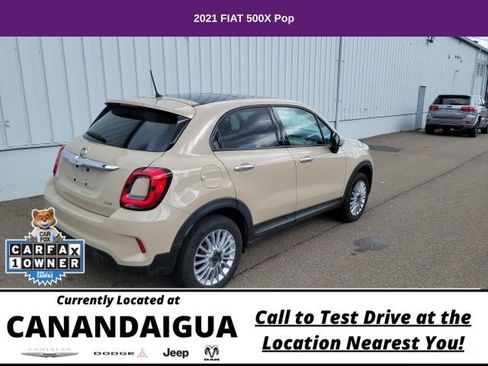 Used 2021 FIAT 500X Pop w/ Pop Value Package AWD/4WD image 4