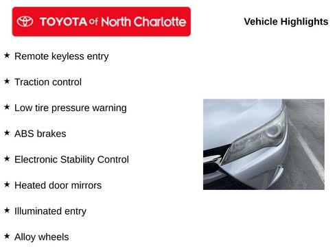 Used 2016 Toyota Camry SE image 5
