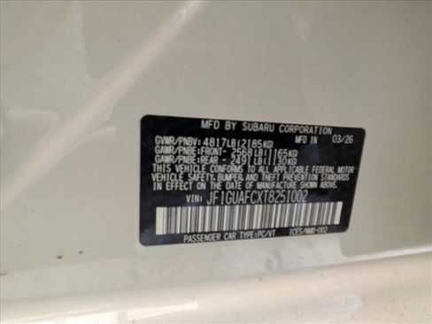 New 2026 Subaru Impreza 2.0i Sport AWD/4WD image 21