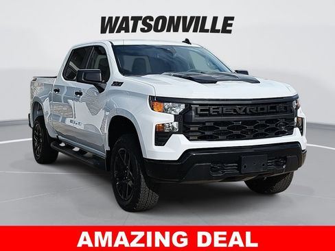 New 2026 Chevrolet Silverado 1500 Custom Trail Boss w/ Turbomax Blackout Package AWD/4WD image 1