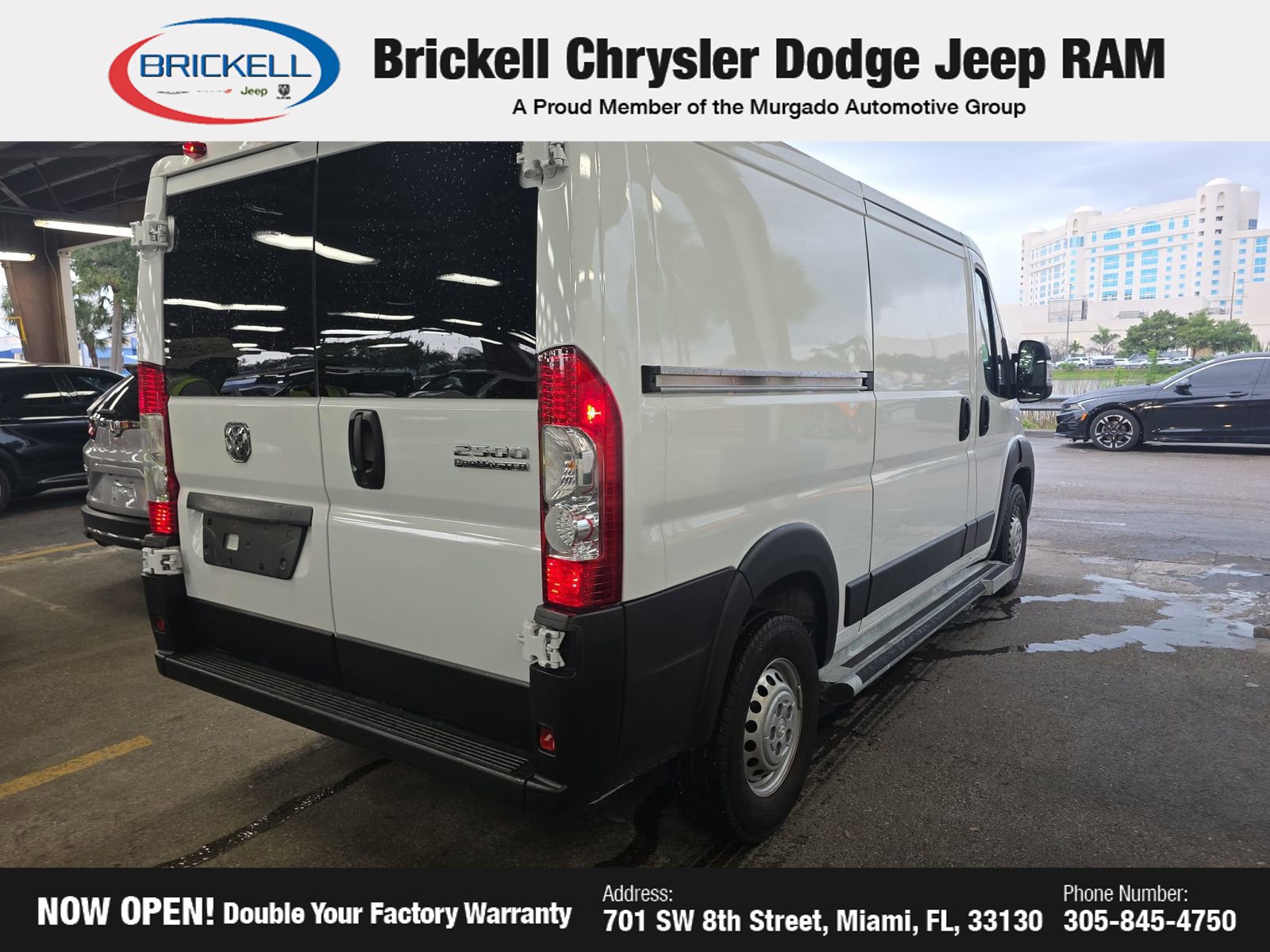 Used 2025 RAM ProMaster 2500 w/ U-Haul Equipment Group FWD image 2