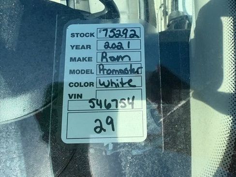Used 2021 RAM ProMaster 1500 image 28