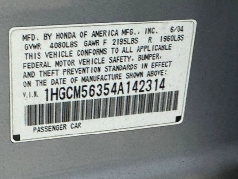 Used 2004 Honda Accord LX image 33