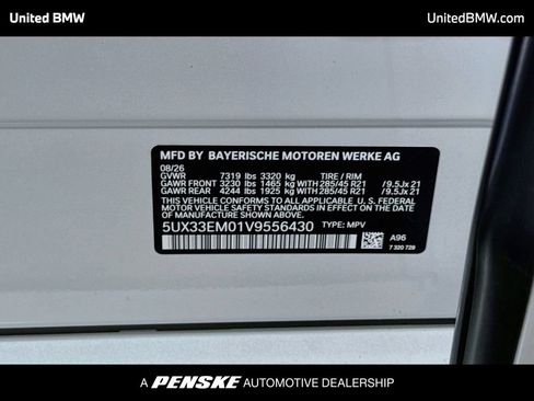 New 2027 BMW X7 M60i w/ Executive Package AWD/4WD image 16