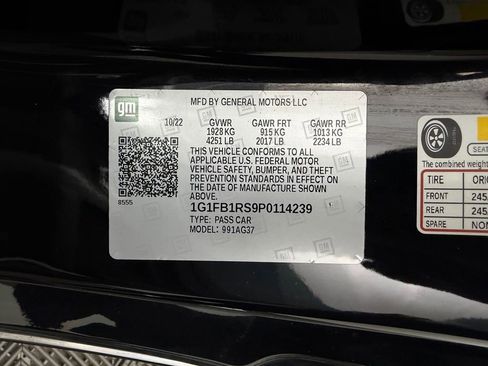 Used 2023 Chevrolet Camaro LT w/ RS Package RWD image 16