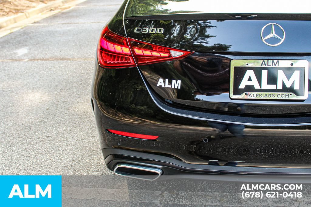Used 2025 Mercedes-Benz C 300 Sedan w/ AMG Line w/ Night Package image 12