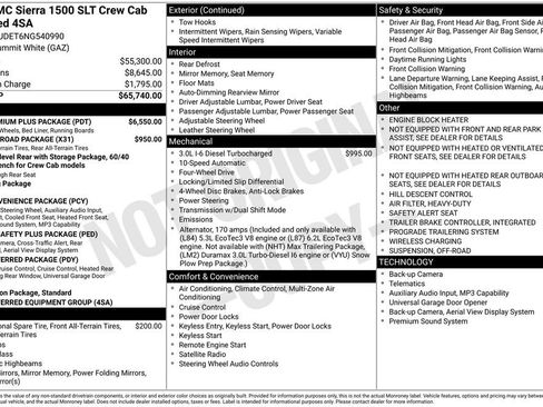 Used 2022 GMC Sierra 1500 SLT w/ SLT Premium Plus Package AWD/4WD image 22