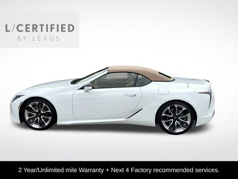 Used 2022 Lexus LC 500 Convertible w/ Touring Package RWD image 2