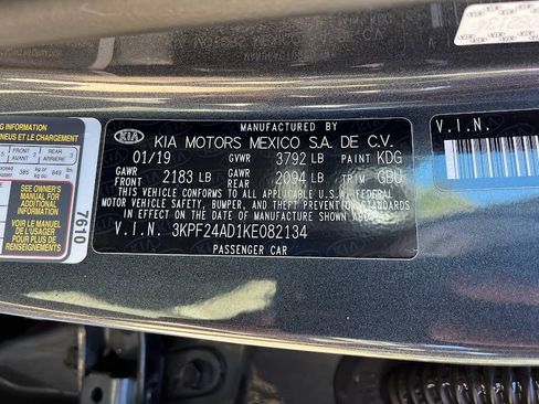 Used 2019 Kia Forte LXS image 7