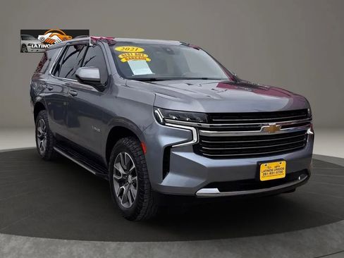 Used 2021 Chevrolet Tahoe LT w/ Rear Media and Nav Package image 1