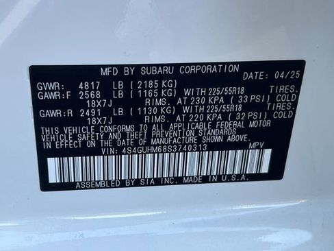 Used 2025 Subaru Crosstrek 2.5i Limited w/ Crosstrek Mirror Package AWD/4WD image 23