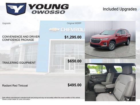 Certified 2023 Chevrolet Traverse LT FWD image 4