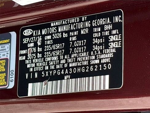 Used 2017 Kia Sorento FWD image 30
