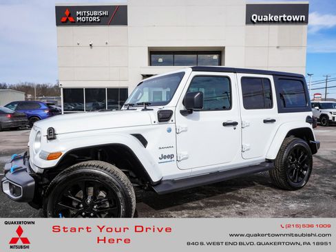 Used 2023 Jeep Wrangler Unlimited Sahara w/ Cold Weather Group image 1