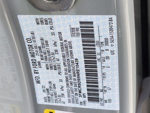 Certified 2022 Ford Bronco Sport Badlands image 32