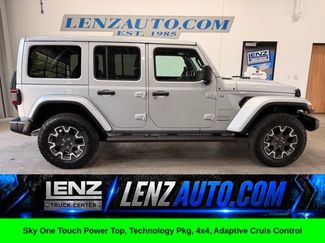 Used 2024 Jeep Wrangler Unlimited Sahara w/ Technology Group AWD/4WD 360° Tour