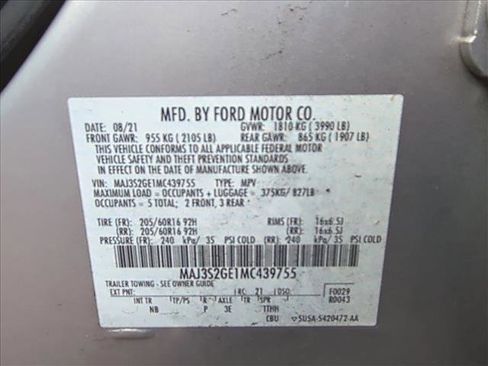 Used 2021 Ford EcoSport SE image 15