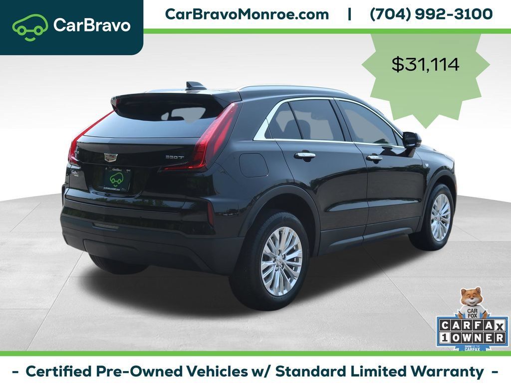 Certified 2024 Cadillac XT4 Luxury w/ Cold Weather Package FWD image 7
