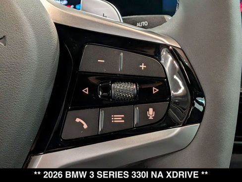 Certified 2026 BMW 330i xDrive Sedan w/ Premium Package AWD/4WD image 8