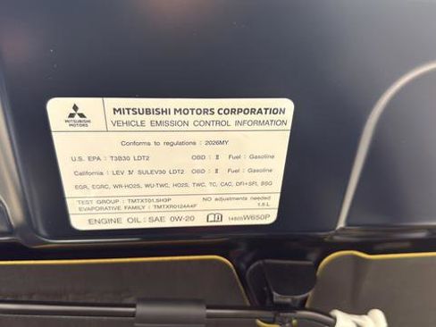 New 2026 Mitsubishi Outlander SE image 28