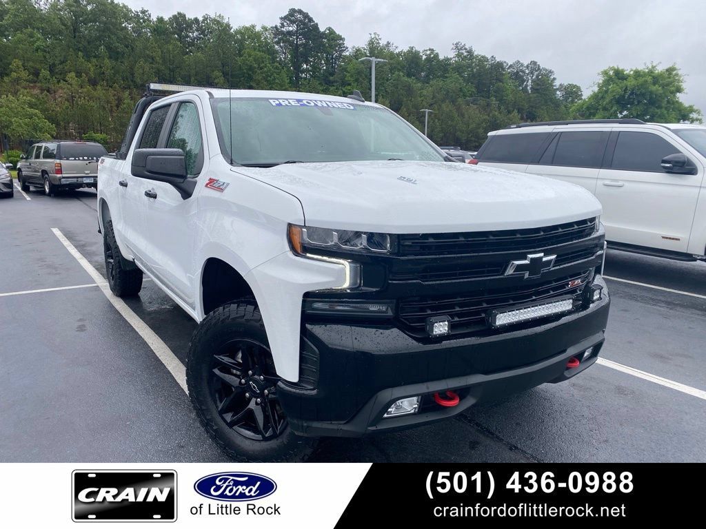 Used 2021 Chevrolet Silverado 1500 LT Trail Boss w/ Convenience Package II AWD/4WD image 1