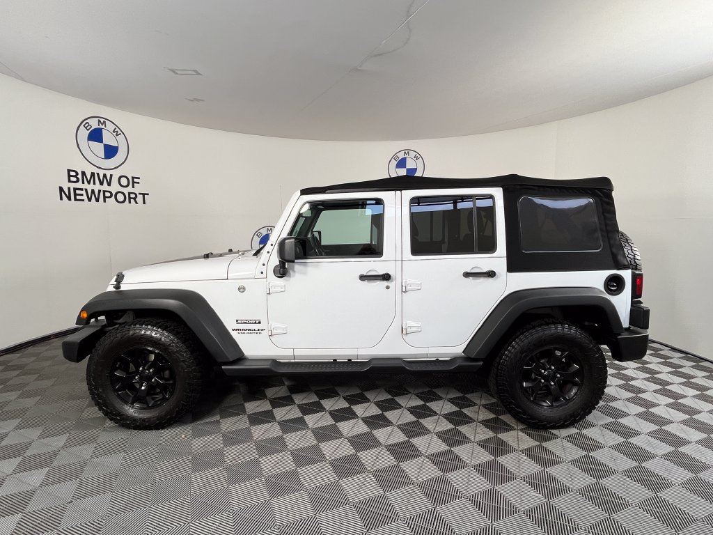 Used 2016 Jeep Wrangler Unlimited Sport w/ Quick Order Package 24S AWD/4WD image 12